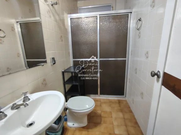 Imagem Apartamento à venda em Guarujá-SP, Pitangueiras: 2 quartos, 2 salas, 2 banheiros, 80m² de área!