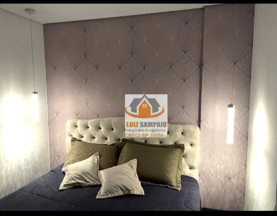 Imagem Lindo Apartamento Decorado, com Lazer Completo, 2 Dorm (1 Suíte), Vista Mar, Satélite