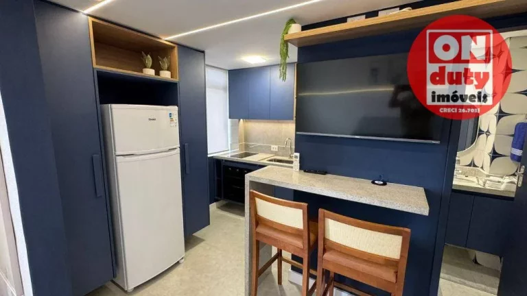 Imagem Kitnet à venda, 30 m² por R$ 514.000,00 - José Menino - Santos/SP