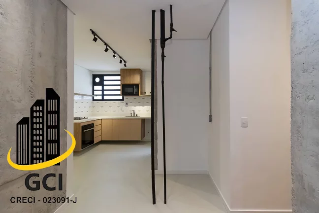 Imagem Concreto, tijolo e madeira - que combinação!