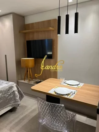 Imagem Loft(JK) com box e infra MOBILIADO E DECORADO, climatizado