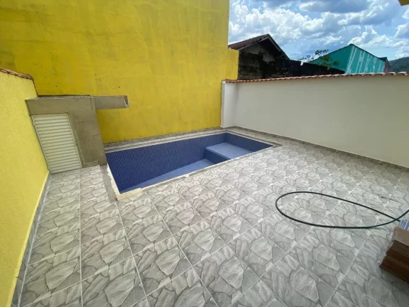 Imagem Sobrado com 2 dorms, Balneario Santa Terezinha, Itanhaém - R$ 380 mil, Cod: 1708