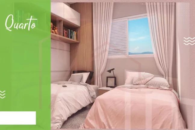 Imagem Apartamento na Planta para Venda em Praia Grande, Vila Tupi, 2 dormitórios, 1 suíte, 1 banheiro, 1 vaga
