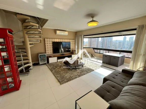 Imagem Excelente cobertura totalmente reformada à venda no bairro do Embaré - Santos, 350 m² de área útil.