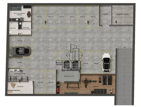 Imagem Flat térreo com área Garden privativa a poucos metros da praia do Cabo Branco - FL0454