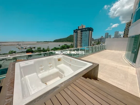 Imagem Apartamento Garden Alto Padrão á venda com 4 suítes, 5 Vagas de garagem localizado no bairrofazenda em Itajaí