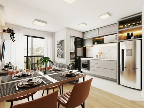 Imagem Apartamento para Venda em Curitiba, Capão da Imbuia, 2 dormitórios, 1 banheiro, 1 vaga