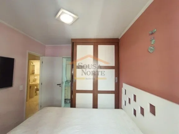 Imagem Apartamento de 72 m², com 3 dormitórios, sendo 1 suíte, finos acabamentos, piso em mármore, clos...