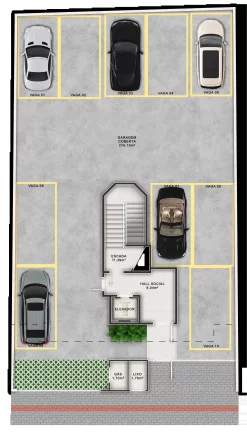 Imagem Apartamento na planta com 2 suítes e 1 vaga de garagem em Camboriú