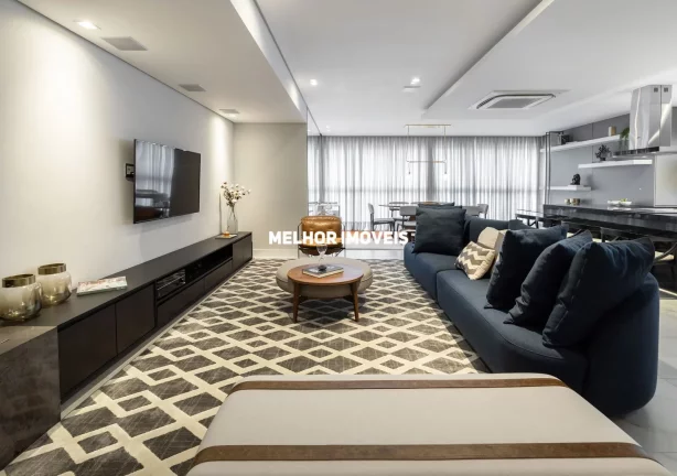 Imagem Apartamento á venda mobiliado decorado com 3 suítes e 3 vagas localizado no Centro de Balneário Camboriú