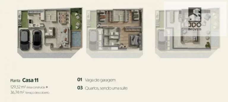 Imagem Casa em Condomínio a Venda no bairro Santa Felicidade - Curitiba, PR