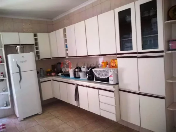 Imagem Sobrado 3 dorms c/ suite ,varanda , Quintal grande, Edícula, 2 vagas bairro Jardim Las Vegas em Santo André.