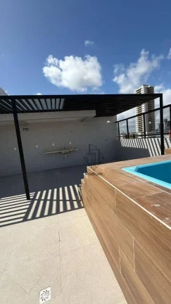 Imagem Coberturas com Piscina privativa nas proximidades de shopping e Parque Linear Parahyba 2 no bairro do Aeroclube / Bessa - CO0221