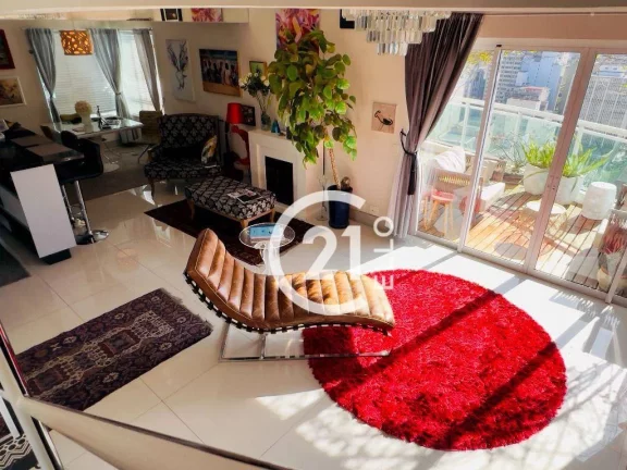 Imagem Apartamento Duplex com 2 suítes, 138 m² - Cerqueira Cesar