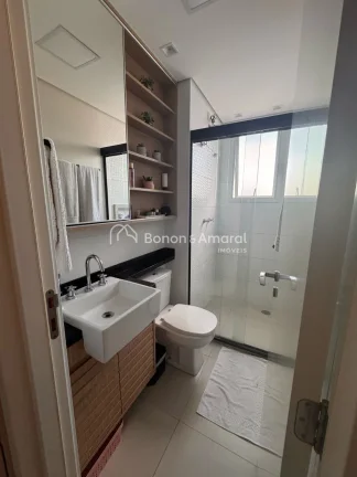 Imagem Apartamento no condomínio Happy Patriani, localizado na Vila Industrial em Campinas. 75m² com 2 su...