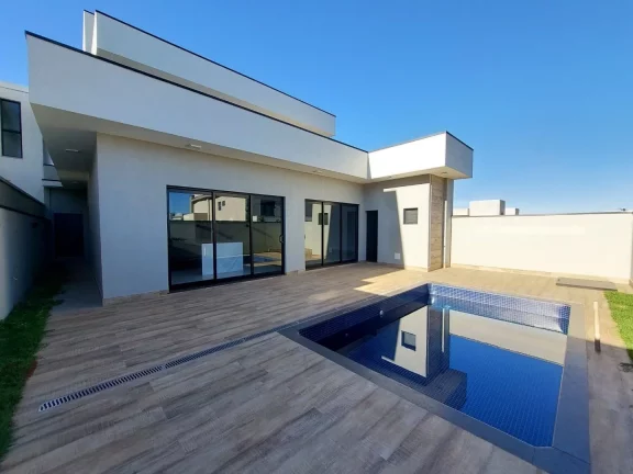 Imagem SOBRADO IMPECÁVEL - 4 SUÍTES E PISCINA - SANTORINI RESIDENCIAL CLUB