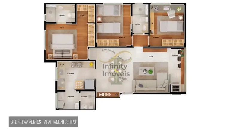 Imagem VILLA MADERO SAO PEDRO - Apartamento à venda no bairro Santo Antônio - Belo Horizonte/MG