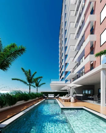 Imagem Apartamento 3 dormitórios sendo 1 suíte e 2 vagas de garagem - Barreiros em São José/SC