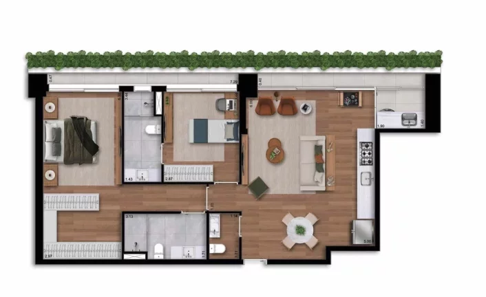 Imagem Apartamento com 4 Quartos à Venda, 224 m² em Itaim Bibi - São Paulo Imagem Apartamento com 4 Quartos à Venda, 224 m² em Itaim Bibi - São Paulo