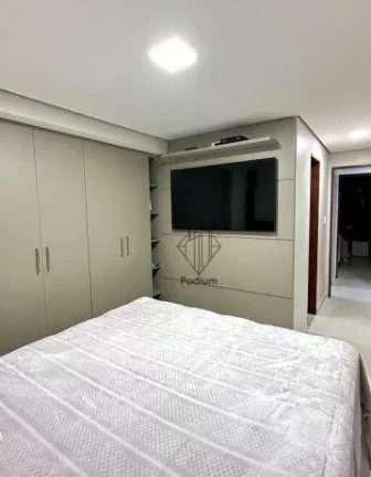 Imagem Flat mobiliado pé na areia com varanda / sacada no bairro do Bessa. -AP1911