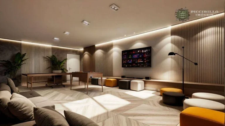 Imagem Apartamento com 3 dormitórios à venda, 134 m² por R$ 1.372.512,00 - Canto do Forte - Praia Grande/SP