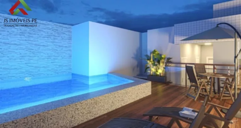 Imagem Apartamento à venda na Madalena, Recife-PE: 2 quartos, 1 suíte, sala dois ambientes, 2 banheiros, garagem e 58,06m². Imperdível oportunidade!