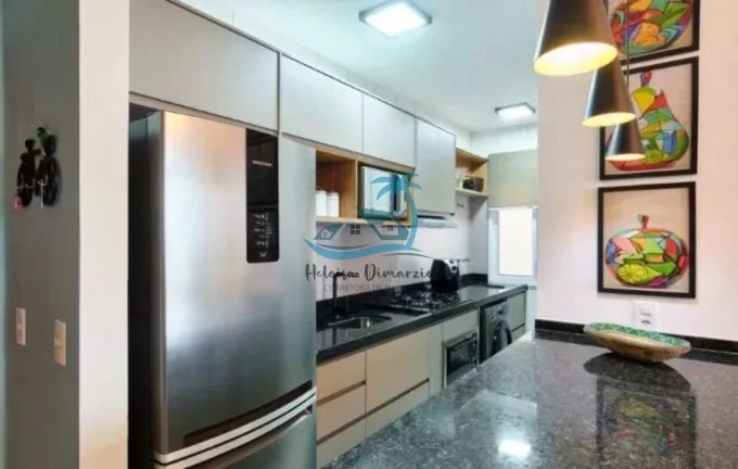 Imagem Apartamento mobiliado com 2 dormitórios a venda em Ubatuba, entre os bairros de Itaguá e Estufa 1.