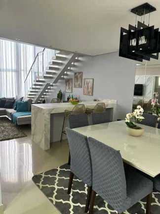 Imagem SOBRADO IMPONENTE - MOBILIADO - RESIDENCIAL JARDIM DE MÔNACO - HORTOLÂNDIA