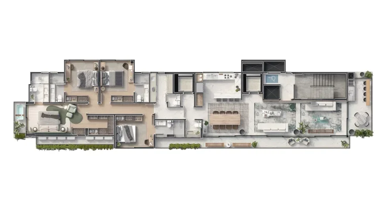Imagem Apartamento em América - Joinville SC