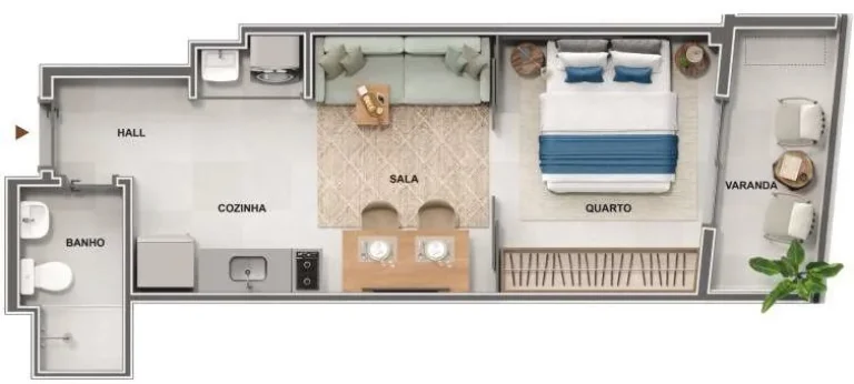 Imagem APARTAMENTO RESIDENCIAL em Rio de Janeiro - RJ, Centro