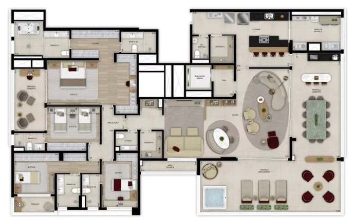 Imagem Grand High Residences Alto da Boa Vista
