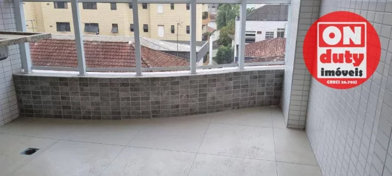 Imagem Apartamento com 2 dormitórios à venda, 122 m² por R$ 1.250.000,00 - Boqueirão - Santos/SP