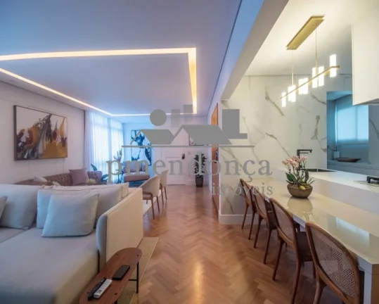 Imagem Perdizes, apartamento com 140 m2 utill, totalmente reformado e decorado!!!