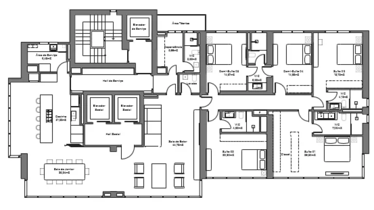 Imagem APARTAMENTO RESIDENCIAL em Balneário Camboriú - SC, Centro