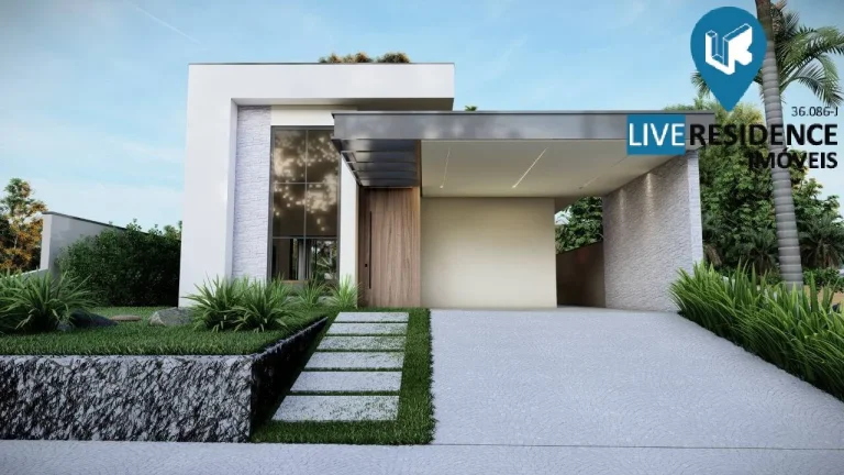 Imagem Casa térrea em projeto moderno no Condomínio Dolce Vitta!