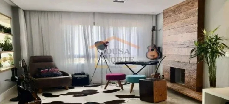 Imagem Apartamento amplo e sofisticado apartamento de 250m² com 4 dormitórios, sendo 3 suites, 5 banheiro...