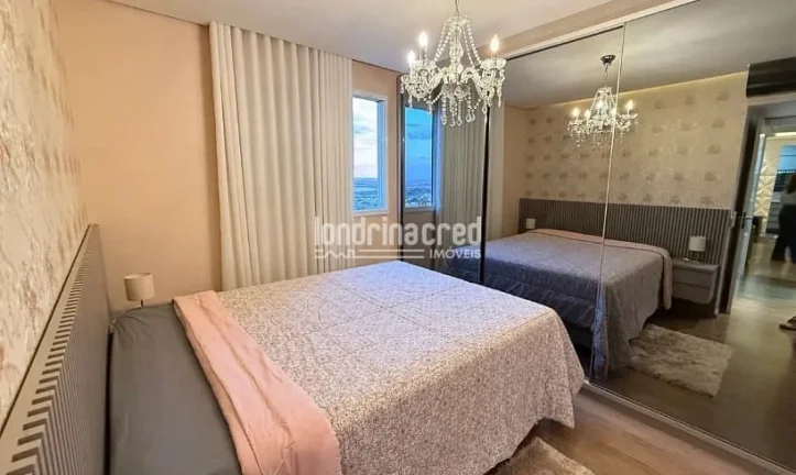 Imagem Apartamento no Solar Mirador totalmente mobiliado, 75m², 2 quartos (1 suíte), sala estendida, sacada com churrasqueira e vaga coberta — pronto para morar!