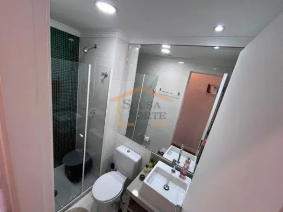 Imagem Apartamento 2 dormitórios, sendo 1 suite, sala 2 ambientes, sacada gourmet com vidros e persianas, ...