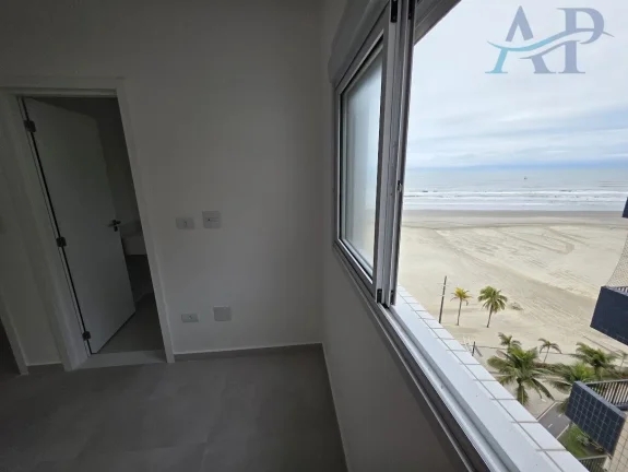 Imagem Apartamento em Praia Grande com 2 Dormitórios Frente Mar