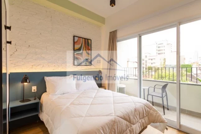 Imagem Apartamento Studio Mobiliado à venda de 24m² na Alameda Ribeiro da Silva