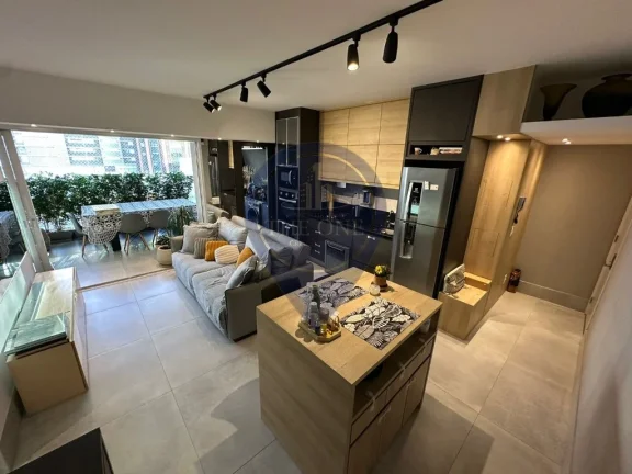 Imagem Apartamento à venda em São Paulo-SP, Indianópolis: 2 quartos, 1 suíte, 2 salas, 2 banheiros, 2 vagas de garagem, 81m². Venha conferir!