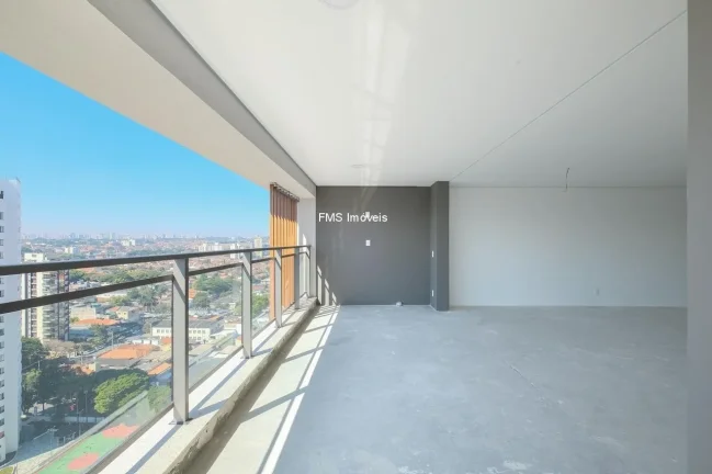 Imagem Imóvel Exclusivo: Apartamento de Luxo no Campo Belo - 3 Quartos, 3 Suítes, 2 Salas, 4 Banheiros, 3 Vagas - 154m²