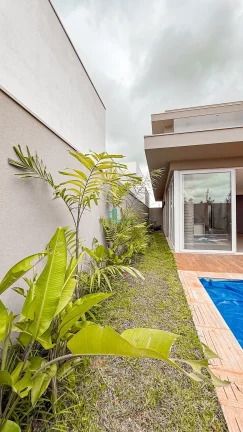 Imagem CASA DE ALTO PADRÃO COM LINDO PROJETO Á VENDA EM CONDOMINIO FECHADO EM FRANCA/SP