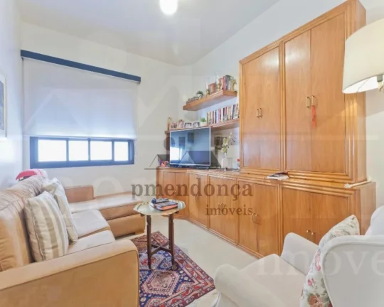 Imagem Apartamento amplo com living para 3 ambientes, terraço com vista livre, lavabo, 3 suítes com armá...