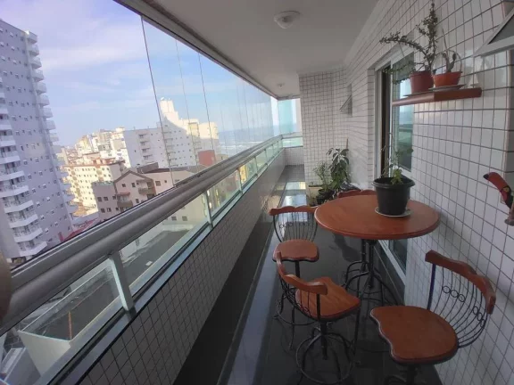 Imagem Apto Caiçara vista mar