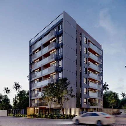 Imagem Apartamento com 2 dormitórios à venda, 63 m² por R$ 630.700,00 - Poço - Cabedelo/PB