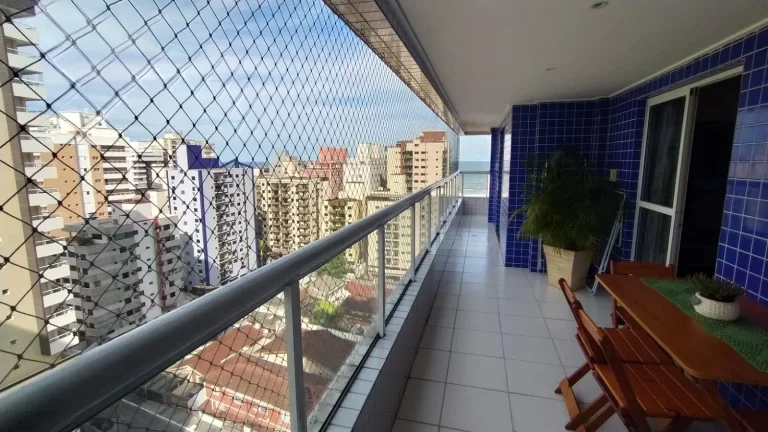 Imagem Apartamento com 3 dorms, Aviação, Praia Grande - R$ 820 mil, Cod: 2382