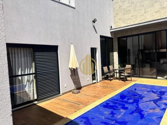 Imagem Casa térrea Alto Padrão 208 m2 à Venda em Condomínio Quinta Da Primavera - Praça Das Flores, Ribeirão Preto/SP