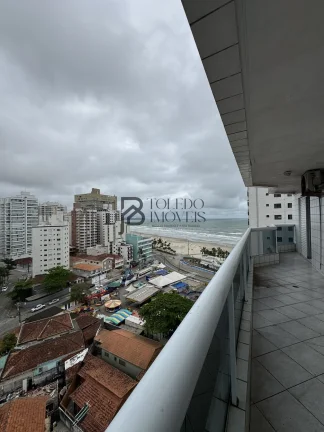 Imagem Apartamento Vista Mar com 3 Dormitórios com suítes no bairro Ocian - Praia Grande
