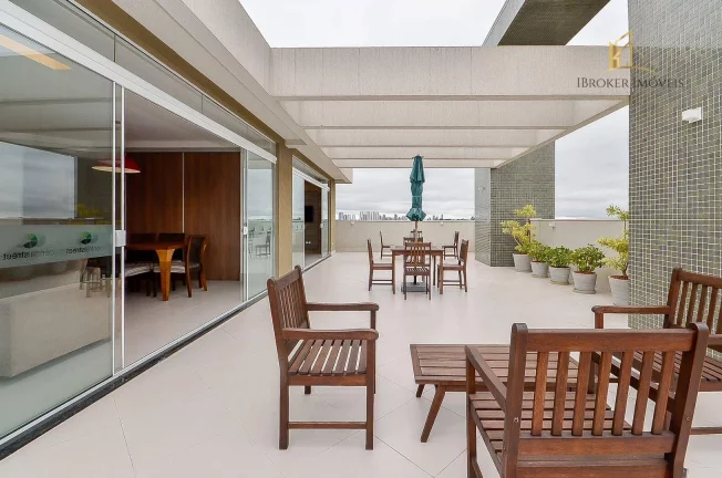 Imagem Apartamento Garden com 1 quarto à venda, 48 m² por R$ 418.000 - Rebouças - Curitiba/PR